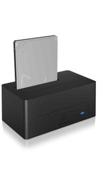 ICY BOX DockingStation for 2.5"/3.5" SATA Drive IB-1121-U3 For 1x HDD/SSD med USB 3.2 Gen 1 Type-A interface (IB-1121-U3)