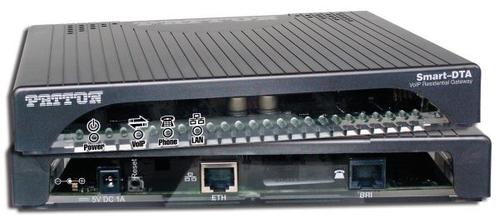 INALP PATTON SmartNode DTA, ISDN BRI VoIP Terminal Adapter, 2x BRI, 2 VoIP Calls (1xNT, 1xTE) HPC (SN-DTA/2BIS2V4HP/EUI)