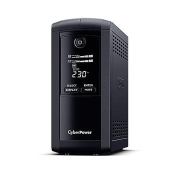CYBERPOWER USV, Value Pro-Serie,   700VA/ 390W,  Line-Interactive,  USB/ RS232,  LCD, IEC C14 Kaltgeräte (VP700EILCD)