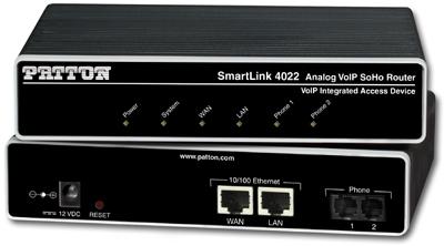 INALP PATTON Inalp SmartLink 4022, 2 FXS VoIP GW-Router (SL4022/EUI)