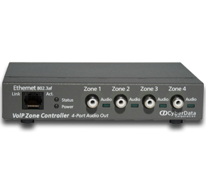 CYBERDATA VOIP 4-PORT ZONE CONTROLLER (011171)