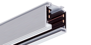 EUTRAC 2m takskinne,  hvit (25-206)