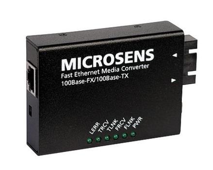 MICROSENS Medienkonverter 100Base-TX/ 100Base-FX,  SC-Stecker,  RJ45, MS410511-V2 (MS410511-V2)