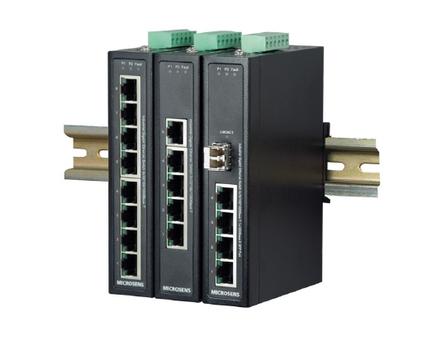 MICROSENS Entry Line Switch industrial Giga 5port, 1x SFP slot MS657203X (MS657203X)