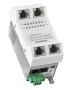 MICROSENS Installationswitch GBE 6 Port, vert.. Einbau, 5xRJ45, 1xSC duplex, PoE+, MS440212PM-48G6+
