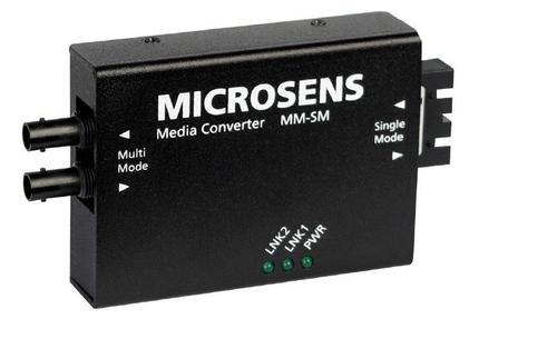 MICROSENS Medienkonverter Multimode/ Monomode transparent,  MS410590 (MS410590)