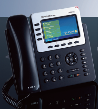 GRANDSTREAM Gxp-2140 Ip Phone Black 4 (GXP2140)