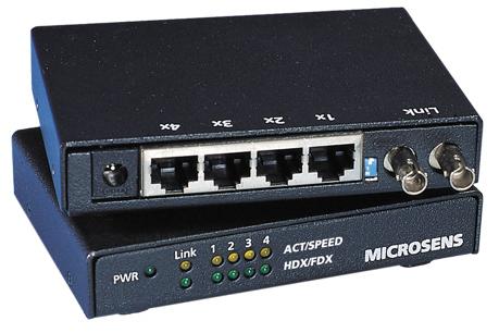 MICROSENS Desktop Switch Fast Ethernet 5 Port, MS453071 (MS453071)