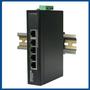 MICROSENS Entry Line Industrie Fast Ethernet Switch, 5x 10/100Base-TX, MS657100X