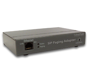 CYBERDATA SIP PAGING ADAPTER VOIP ENDPOINT I/F SIP  MULTICAST (011233)