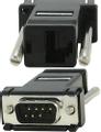 PERLE SYSTEMS DBA0023 IOLAN RJ-45F TO DB -9M DCE MODEM ADAPTER