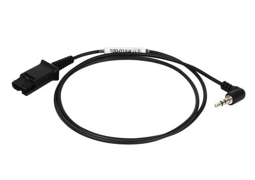 PLUSONIC Zubehör Kabel QD-3,5mm Klinke (100-012-P)