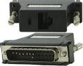 PERLE SYSTEMS DBA0011 IOLAN 8WIRE RJ45F-DB25M CROSSOVER (DTE) ADAPTER