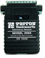 PATTON 2085 RS-485 CONVTR, DB25F - DB25F (2085F-25F)