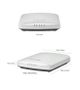 Ruckus Wireless R650 - Indoor 802.11ax (Wi-Fi 6) 4x4:4 + 2x2:2, 802.3af/ at/ PoH/ uPoE