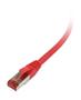 SYNERGY Patchkabel RJ45, CAT6 250Mhz, 0.15m rot, S-STP(S/FTP), Synergy 21,