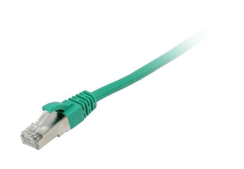SYNERGY Patchkabel RJ45 FTP(F/ UTP) 0.5m grün, CAT5e, Synergy 21, (S215011)