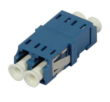 SYNERGY LWL-Kupplung, LC-Buchse/ LC-Buchse,  9/125u Singlemode,  duplex, PVC,blau, ohne Flansch, Synergy 21, (S215483)