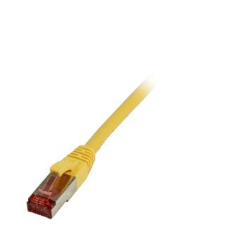 SYNERGY Patchkabel RJ45, CAT6 250Mhz, 0.15m gelb, S-STP(S/ FTP),  Synergy 21, (S215901)