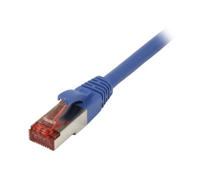 SYNERGY Patchkabel RJ45, CAT6 250Mhz, 0.15m blau, S-STP(S/ FTP),  Synergy 21, (S215900)