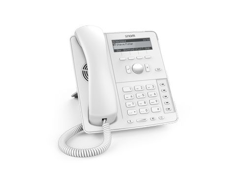 SNOM D717 VOIP Telefon (SIP), Gigabit, Weiß (4398)