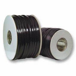 SYNERGY Kabel TK Flach 4 pol. 100m SCHWARZ, Flex, Flachkabel,  Ring, Synergy 21, (S215220)
