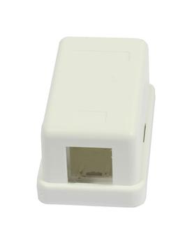 SYNERGY Keystone, Modulträger,  AP Dosen für 1xTP-Modul,  Reinweiss,  Synergy 21, (S216347)