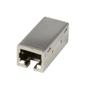 SYNERGY TP-TP Kupplung,CAT6A,Buchse,1:1 ,8-pol., RJ45, slim line, Zinkdruckguss, 21,