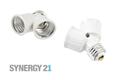 SYNERGY 21 LED Adapter für LED-Leuchtmittel E27->2*E27