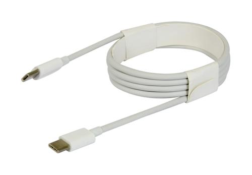 SYNERGY 21 Consumer USB Kabel Type-C auf Type-C USB2.0 weiß *ALLTRAVEL* (S21-I-00175)