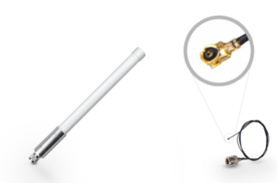 RAK Wireless · LoRa · Accessories · Fiber Glass Antenna · 3 dBi · EU868 · N-TYPE to ipex (915008)