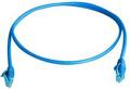 Telegärtner Patchkabel CAT6,  0,5m, Blau, 500MHz, UTP(U/UTP), halogenfrei