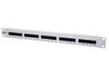 SYNERGY Patch Panel 25xTP, CAT3, ISDN, 19", Lichtgrau Synergy 21,