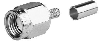 Telegärtner Koax, R-SMA, Stecker, RG-58, (100024654,J01150R0001)