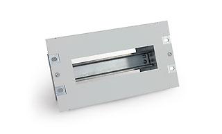 TRITON 10"Schrank,  zbh. Schutzschalterleiste(Hutschiene),  3HE (RAB-JL-X01-C1)