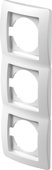 TEM Serie  Ekonomik COVER PLATE EKONOMIK 3 VERTPW (OE31PW-U)
