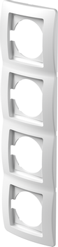 TEM Serie  Ekonomik COVER PLATE EKONOMIK 4 VERTPW (OE41PW-U)