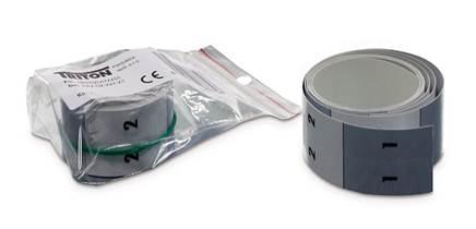 TRITON 19"Schrank,  zbh. Klebeband zur Bezeichnung der einzelnen Montageeinheiten an Montageleisten - max 47HE (RAX-NZ-X47-X1)