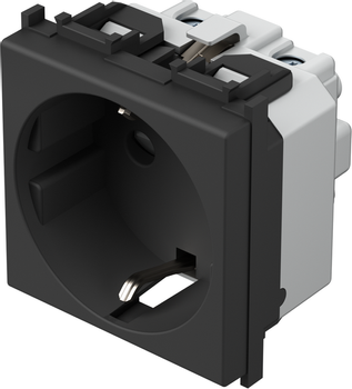 TEM Serie  Modul Steckdosen SOCKET Schutzkontakt+KS2P+E 16A 250V~ (VM10SB-U)