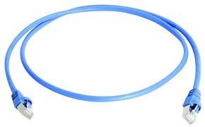 Telegärtner Patchkabel CAT6A,  0,25m, Blau, 500MHz, S-STP(S/ FTP),  halogenfrei (100008031,L00000A0233)