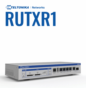 TELTONIKA RUTXR1 Enterprise Rack-Mountable SFP/LTE Router (RUTXR1300000)