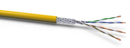 VOKA 1500MHz Kabel CAT7a Halo S-STP(S/ FTP) XLAN 500m Tromme (17020231-500m)