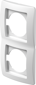 TEM Serie  Ekonomik COVER PLATE EKONOMIK 2 VERTPW (OE21PW-U)