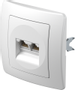 TEM Serie  Ekonomik SOCKET CAT5e KS DOUBLE2x RJ45