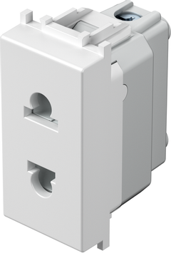 TEM Serie  Modul Steckdosen SOCKET EURO/ AMERICAN+KS2P 16A (VM21PW-U)