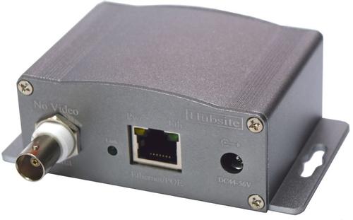 WANTEC 2wIP 2-Draht BNC Adapter Sender mit PoE 200 Mbit (5803)
