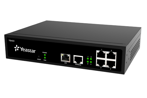 YEASTAR VoIP-Gateway TB400 4xBRI (TB400_4BRI)