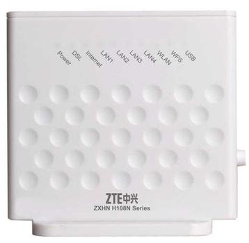 ZTE CPE H108 ADSL2+ Gateway with 300Mbps 802.11n Wi-Fi (Annex A/ B/ I/ J/ L/ M) (180000392492)