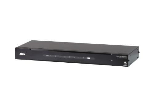 ATEN N VanCryst VS0108HB - Video/ audio splitter - 8 x HDMI - desktop, rack-mountable (VS0108HB)