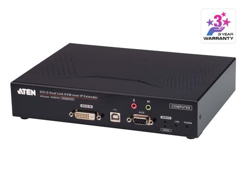 ATEN KVM-Extender,  over IP, (nur Transmitter),  DVI-D, (KE6910T)